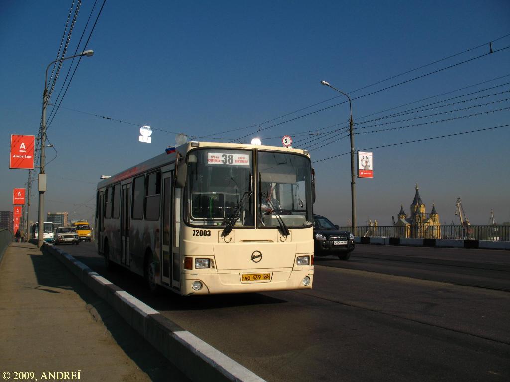 Нижегородская область, ЛиАЗ-5256.25 № 72003