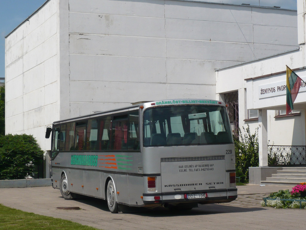 Литва, Setra S215UL № 229; Литва — Праздник песни 2009