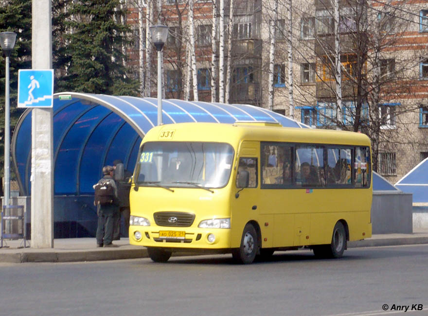 Чувашия, Hyundai County LWB C11 (ТагАЗ) № АО 025 21