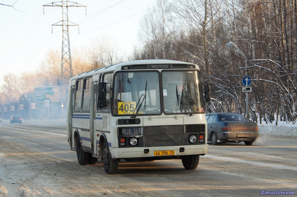 Томская область, ПАЗ-32054 № АА 396 70