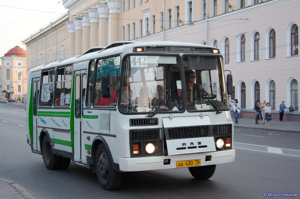 Томская область, ПАЗ-32054 № АА 430 70