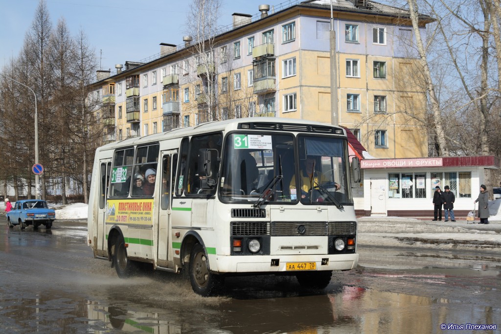 Томская область, ПАЗ-32054 № АА 447 70