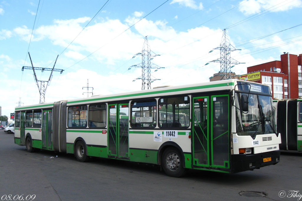 Москва, Ikarus 435.17 № 11442