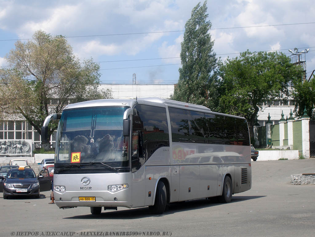 Курганская область, Higer KLQ6129Q № АВ 888 45