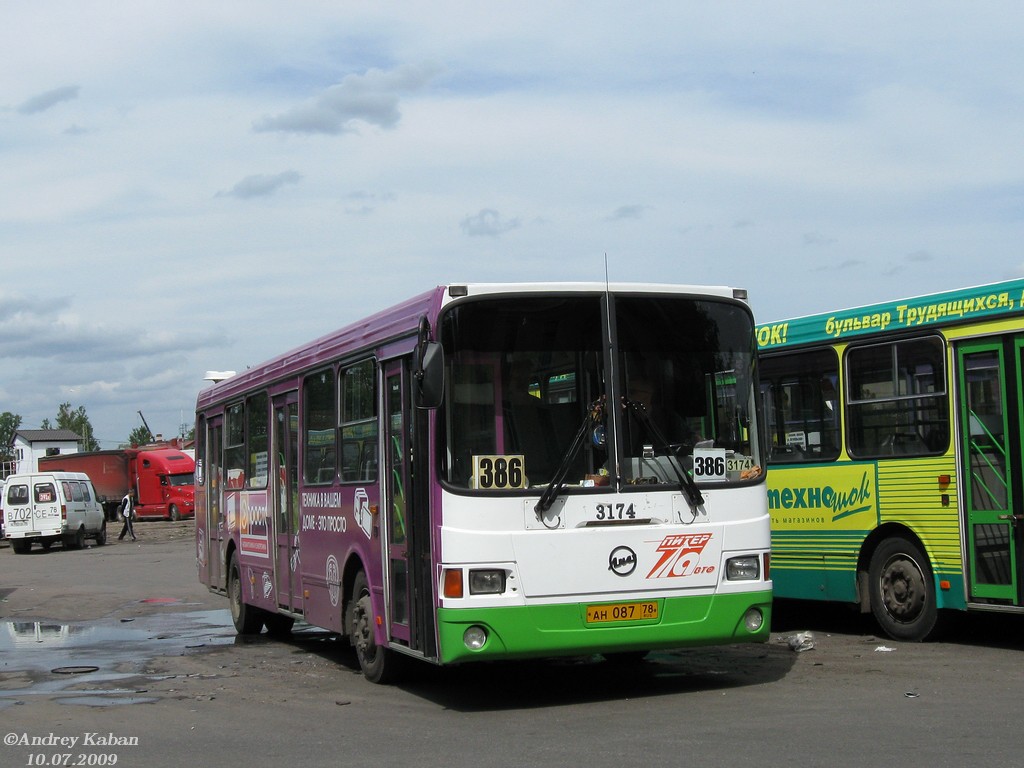 Санкт-Петербург, ЛиАЗ-5256.26 № 3174