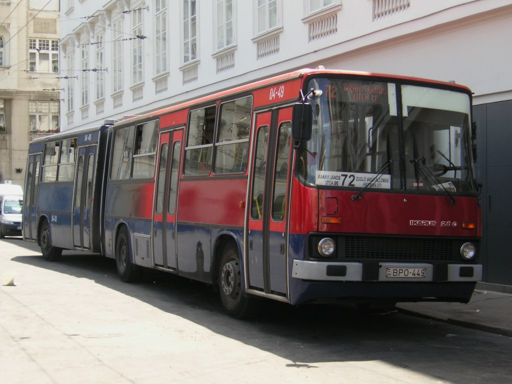 Vengrija, Ikarus 280.40A Nr. 04-49