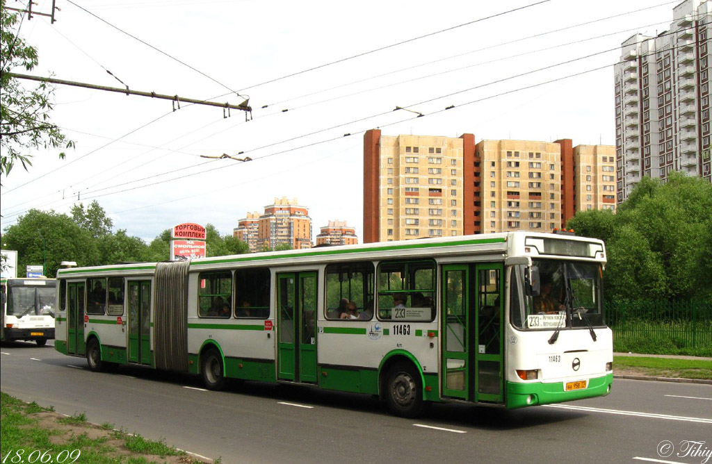 Москва, ЛиАЗ-6212.01 № 11463