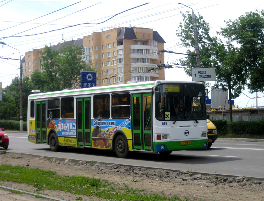 Тульская область, ЛиАЗ-5256.45 № 536