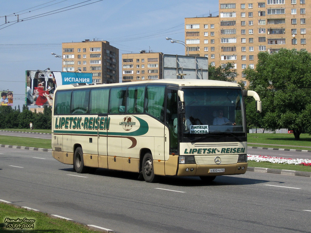 Липецкая область, Mercedes-Benz O404-15RHD-K № Е 800 РХ 48