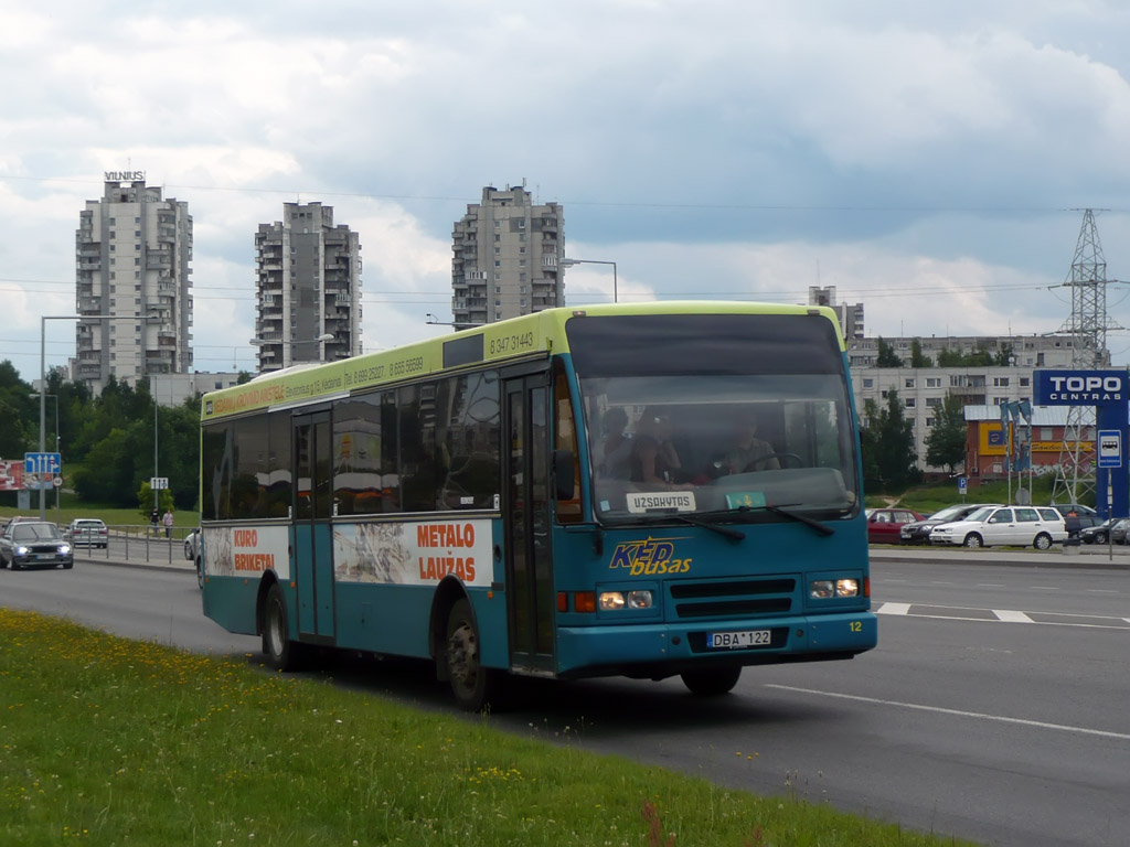 Литва, Berkhof Europa 2000NL № 12; Литва — Праздник песни 2009