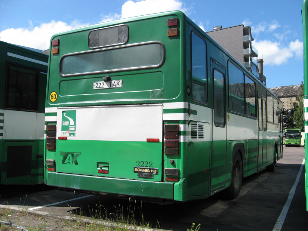 Эстония, Scania CN113CLB № 2222