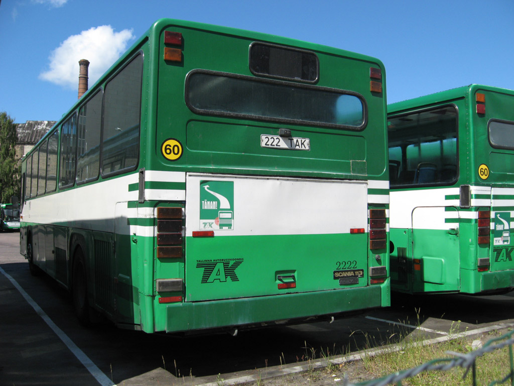 Эстония, Scania CN113CLB № 2222