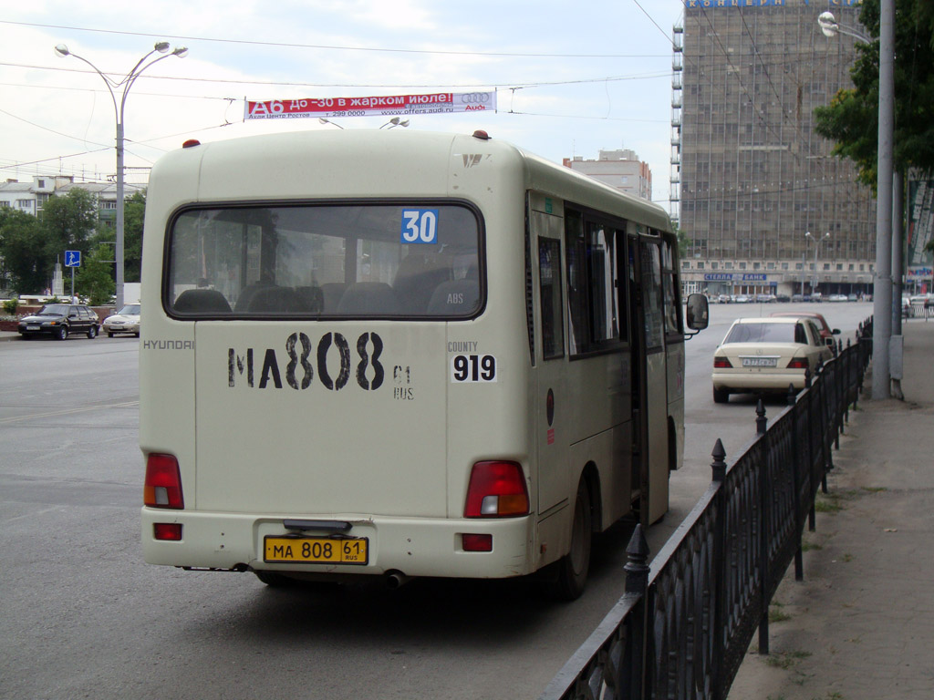 Ростовская область, Hyundai County SWB C08 (РЗГА) № 919