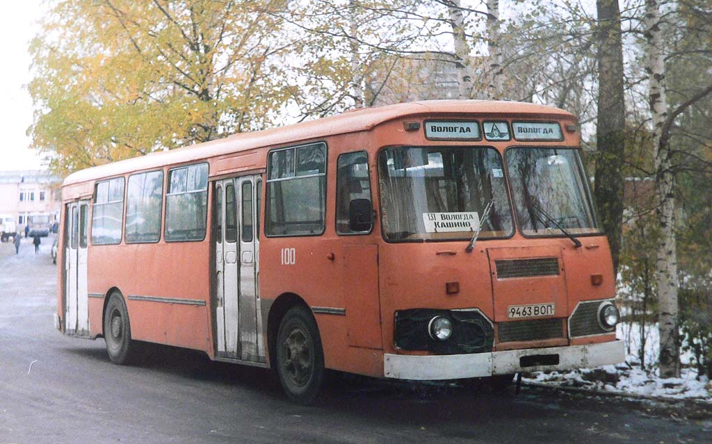 Вологодская область, ЛиАЗ-677М № 100