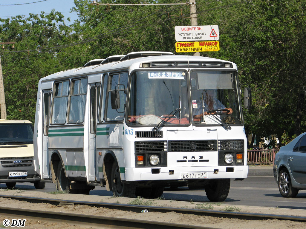 Волгоградская область, ПАЗ-32051-110 № 8113