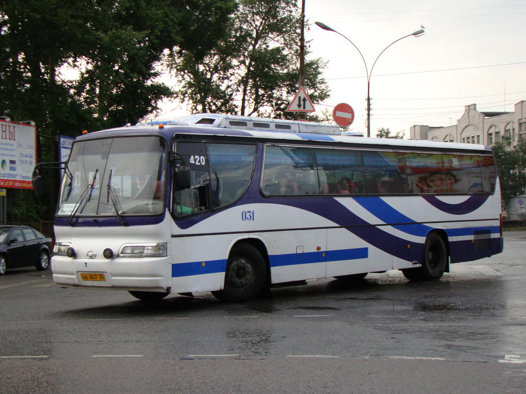 Вологодская область, Daewoo BH116 Royal Luxury № 031