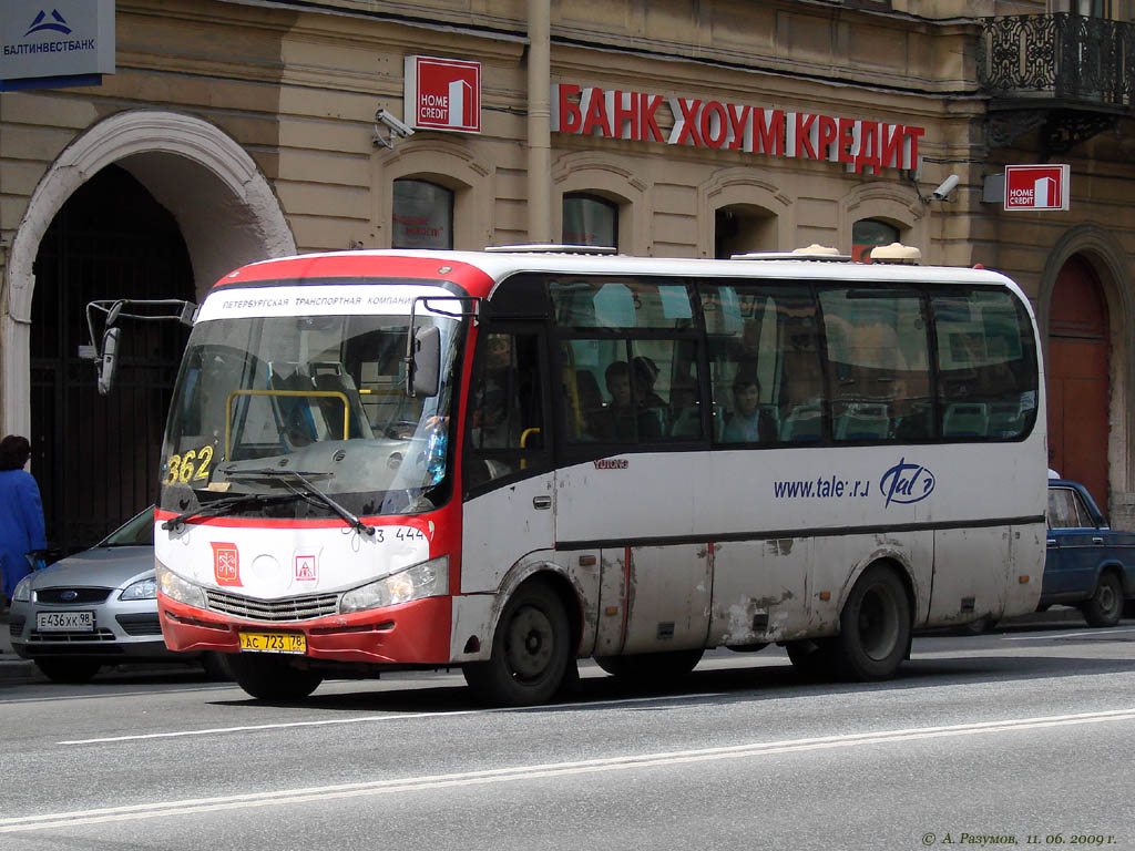 Санкт-Петербург, Yutong ZK6737D № n444