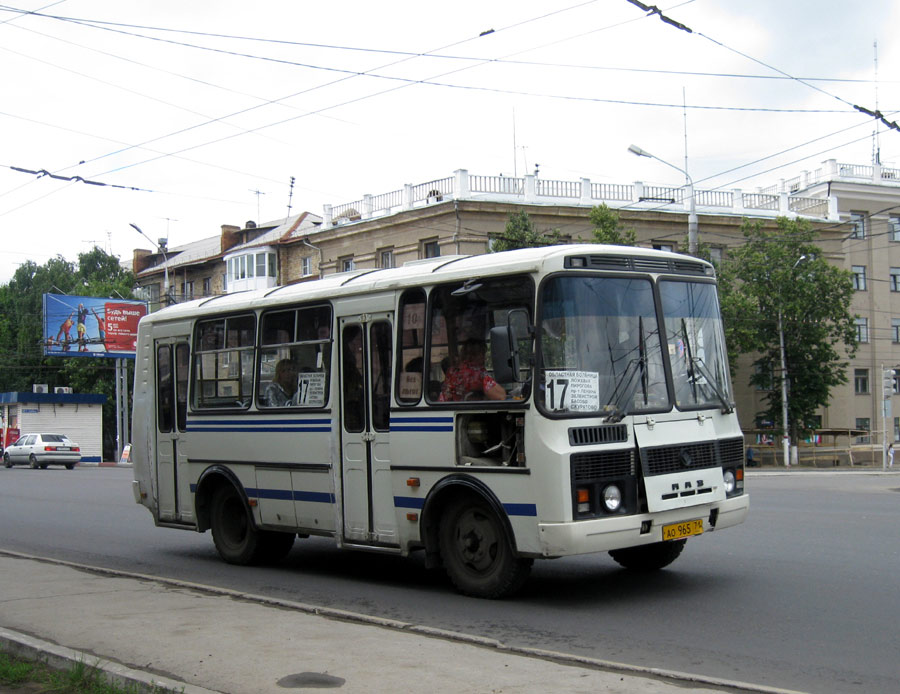 Тульская область, ПАЗ-32054 № АО 965 71