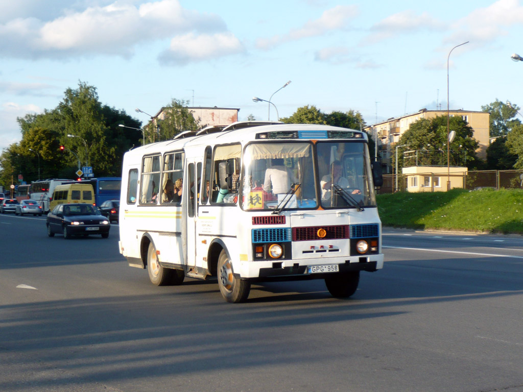 Литва, ПАЗ-320507-07 № GPG 958; Литва — Праздник песни 2009