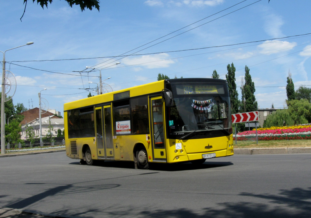 Харьковская область, МАЗ-206.060 № BH 8733 CE