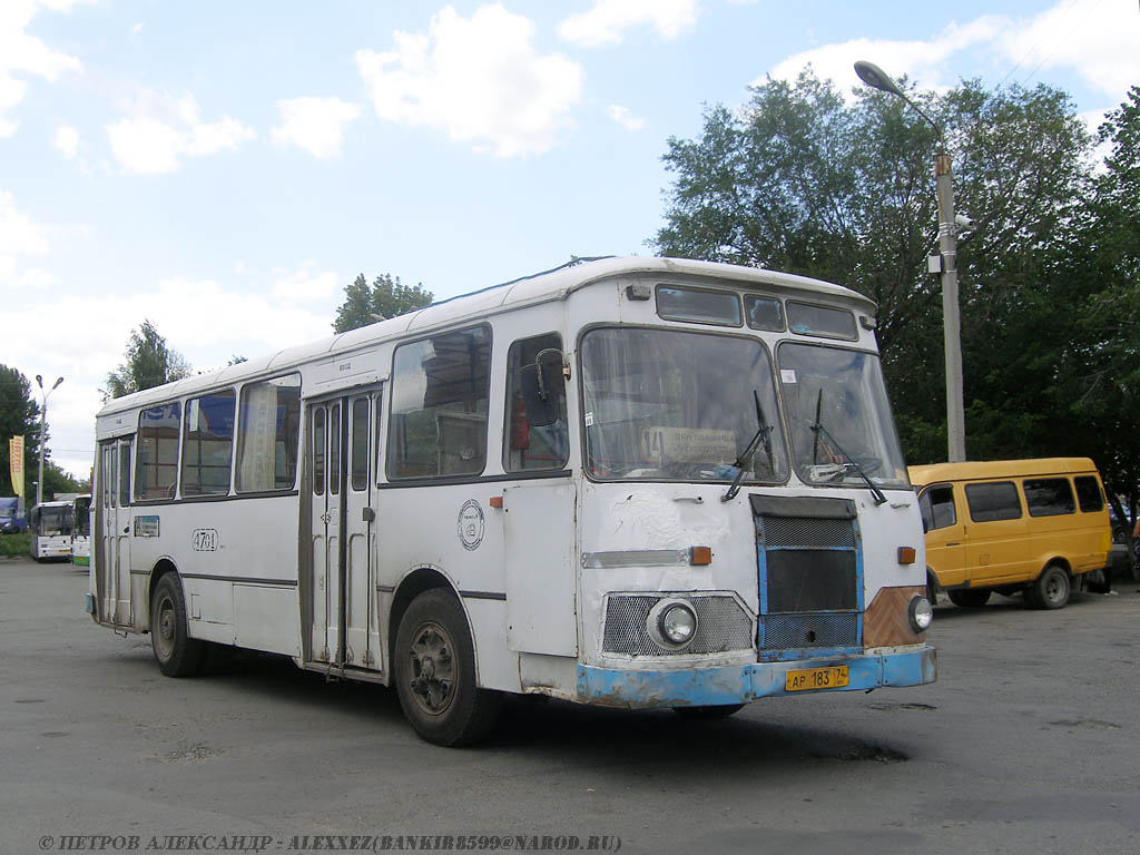 Chelyabinsk region, LiAZ-677M # 4701