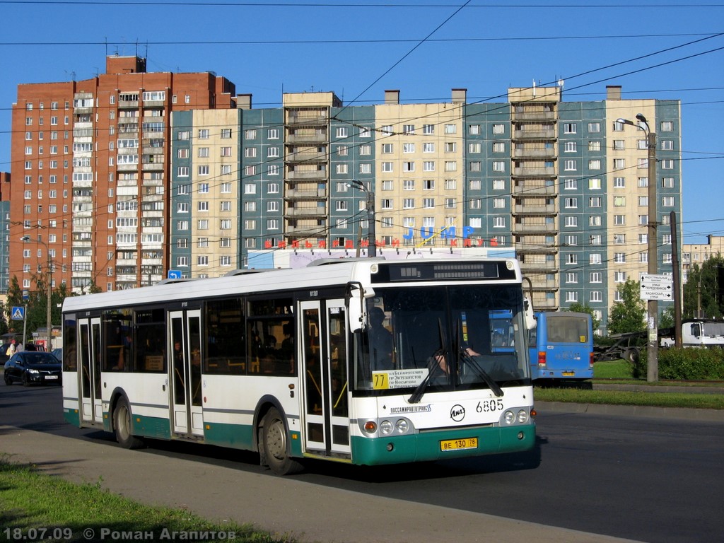 Санкт-Петербург, ЛиАЗ-5292.20 № 6805