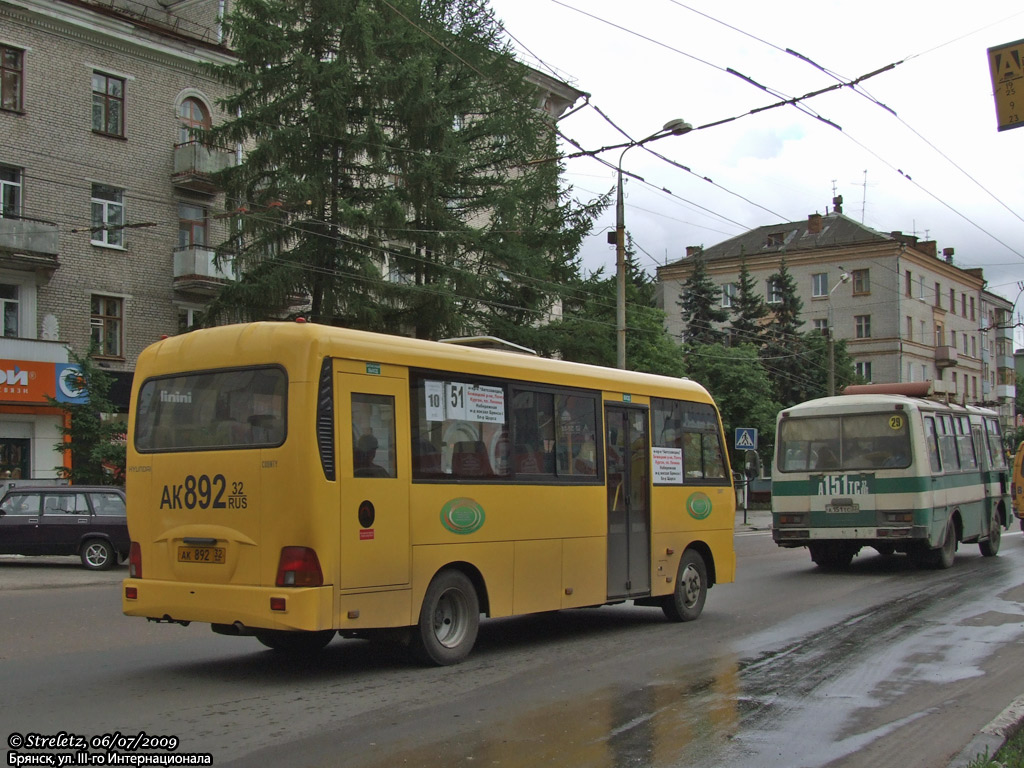 Брянская область, Hyundai County LWB C11 (ТагАЗ) № АК 892 32