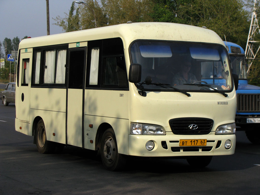 Самарская область, Hyundai County SWB C08 (РЗГА) № ВТ 117 63