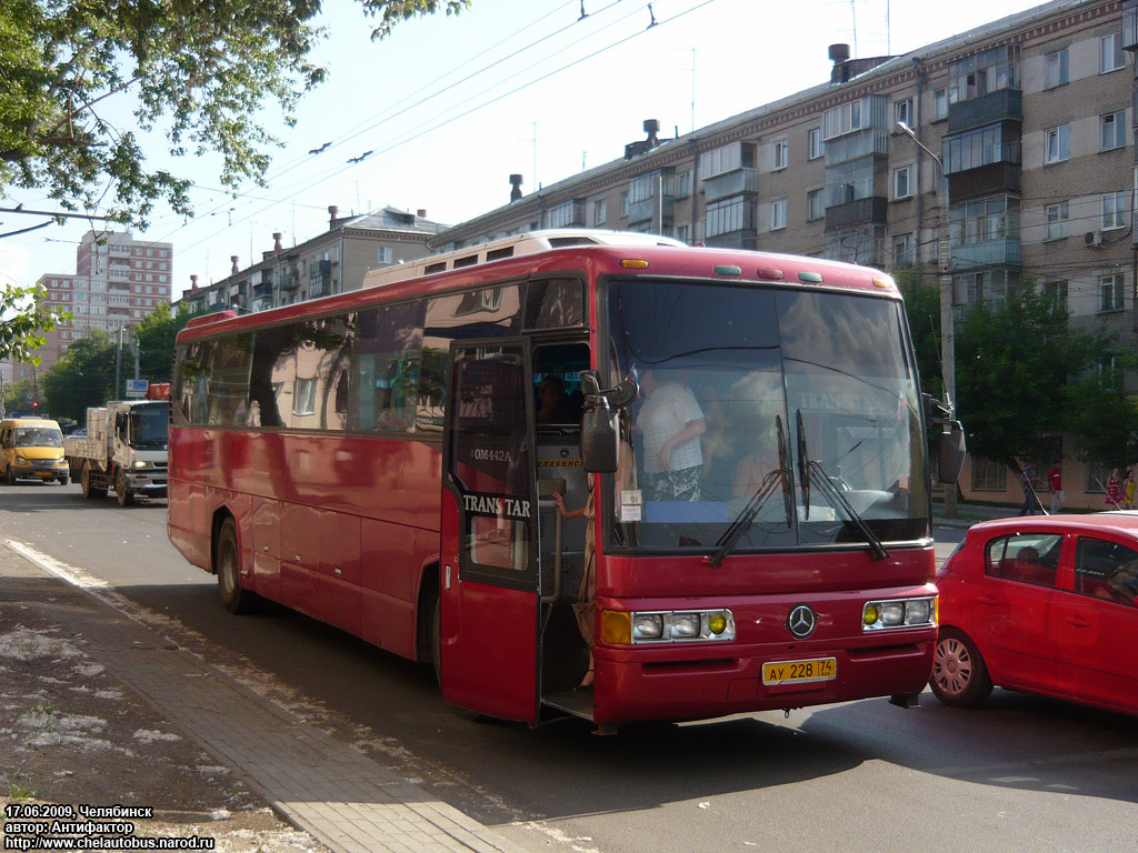 Челябинская область, SsangYong TransStar № АУ 228 74