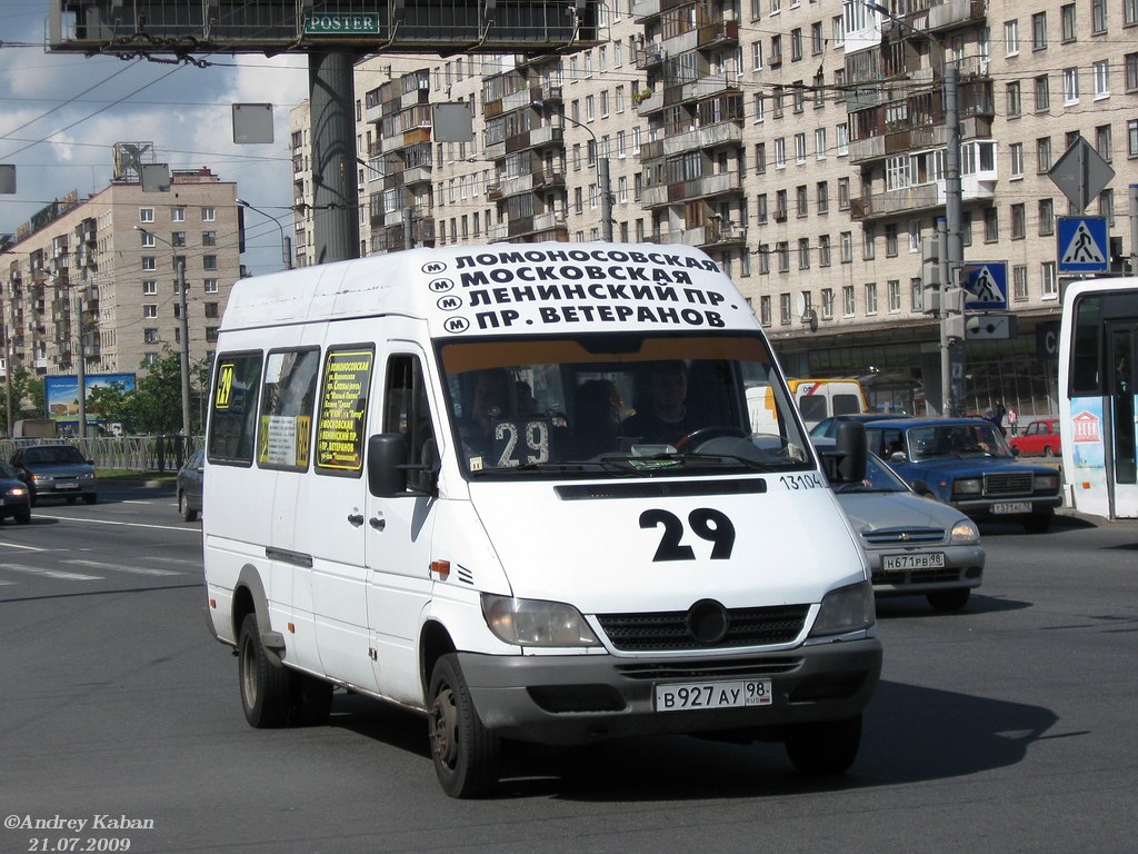 Санкт-Петербург, Mercedes-Benz Sprinter W904 408CDI № 13104