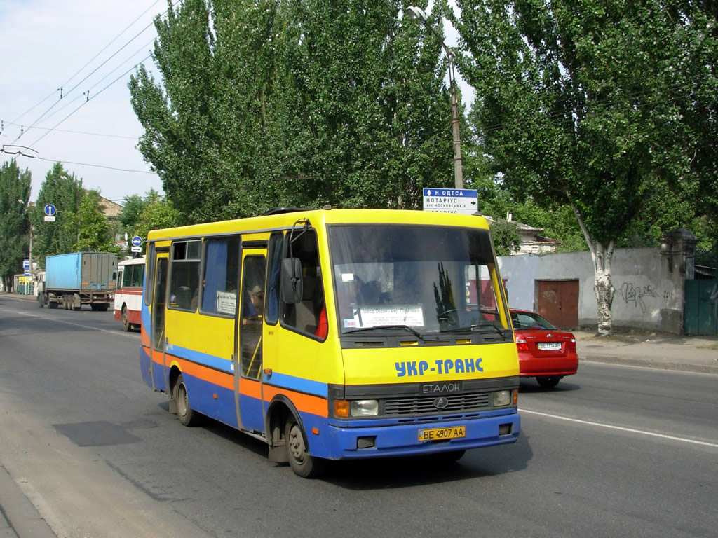 Николаевская область, БАЗ-А079.14 "Подснежник" № BE 4907 AA