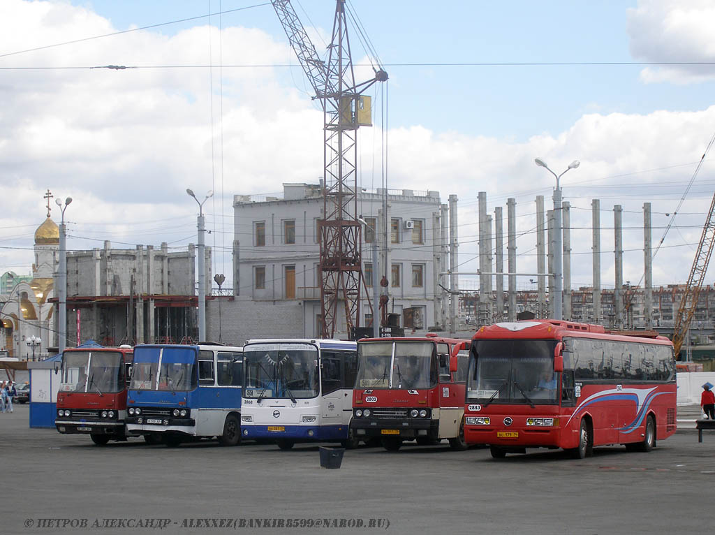 Чэлябінская вобласць, SsangYong TransStar № 2843; Чэлябінская вобласць — Автобусные вокзалы, станции и конечные остановки