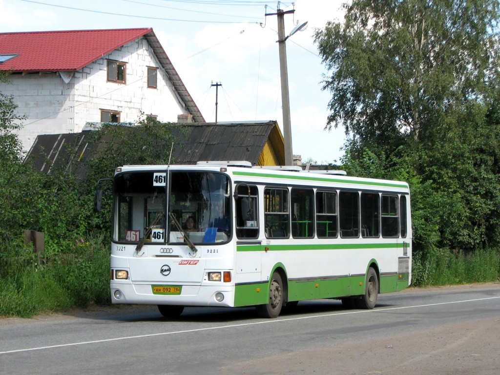 Санкт-Петербург, ЛиАЗ-5256.25 № 3221