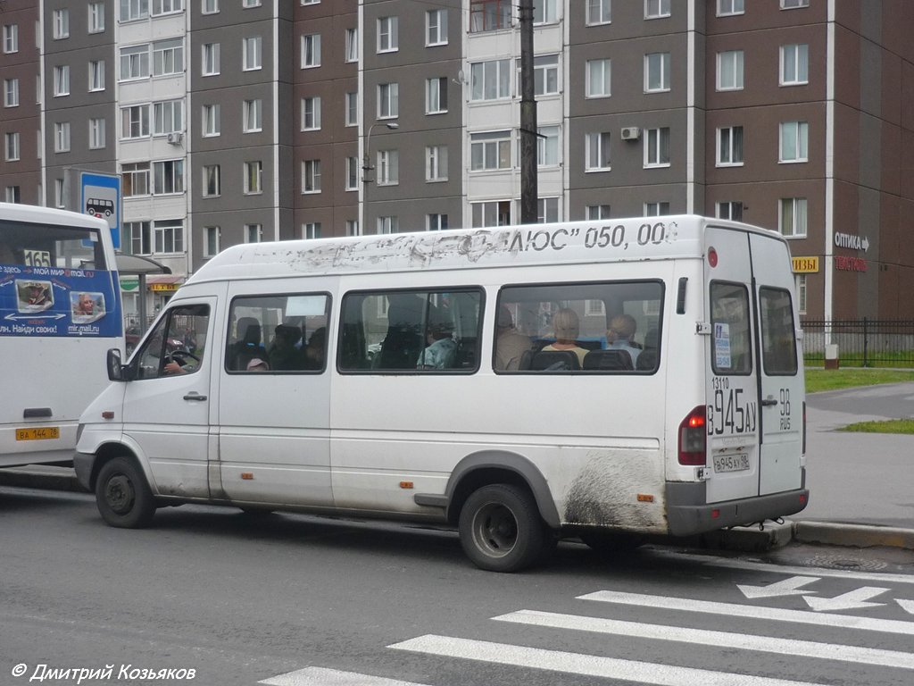 Санкт-Петербург, Mercedes-Benz Sprinter W904 408CDI № 13110