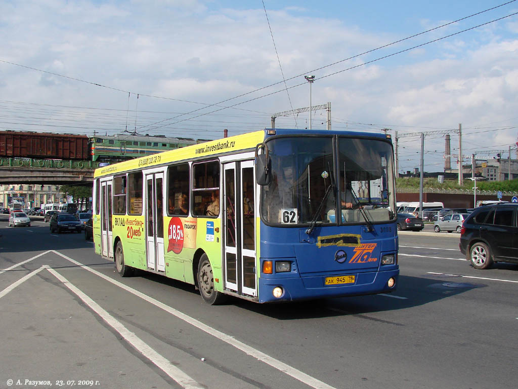 Санкт-Петербург, ЛиАЗ-5256.25 № 3008