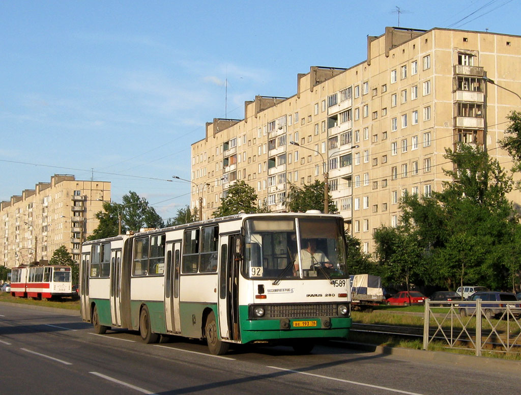 Санкт-Петербург, Ikarus 280.33O № 1589