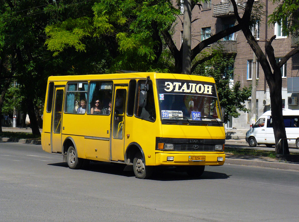 Dnepropetrovsk region, BAZ-A079.04 "Etalon" № AE 5254 AA