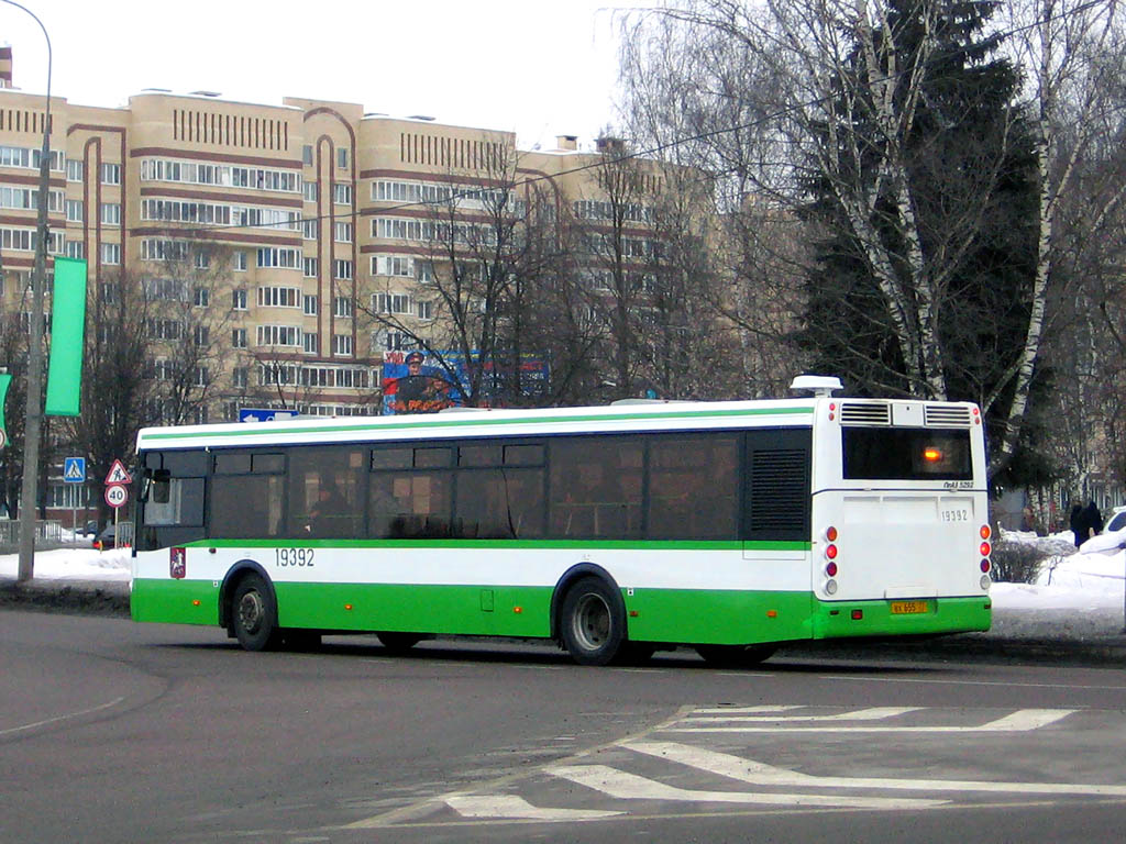 Москва, ЛиАЗ-5292.20 № 19392