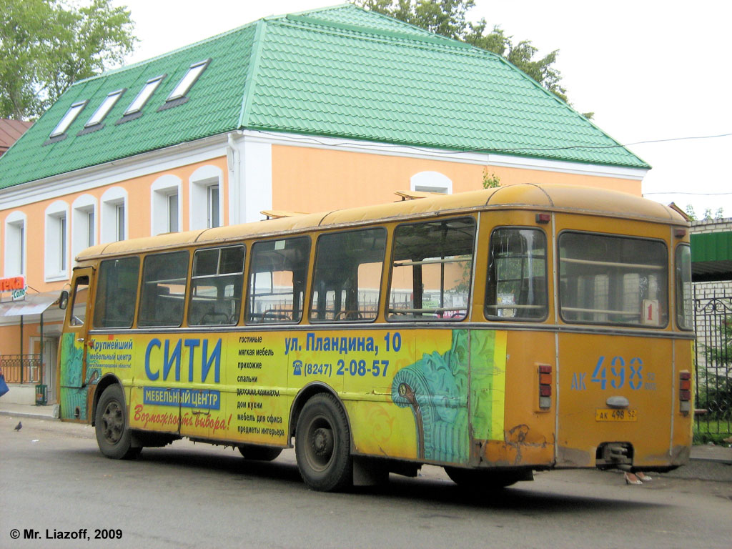 Нижегородская область, ЛиАЗ-677М № АК 498 52