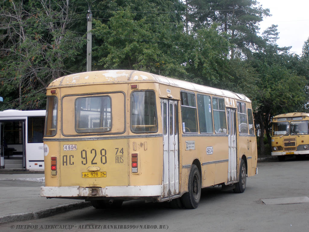 Челябинская область, ЛиАЗ-677М № 4604