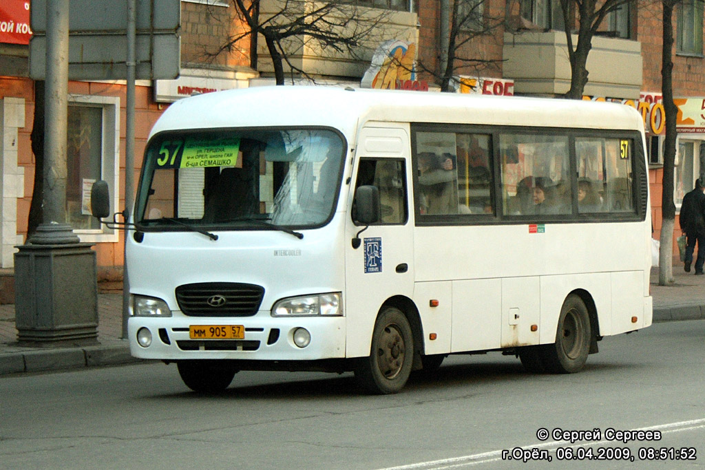 Орловская область, Hyundai County SWB (ТагАЗ) № 019