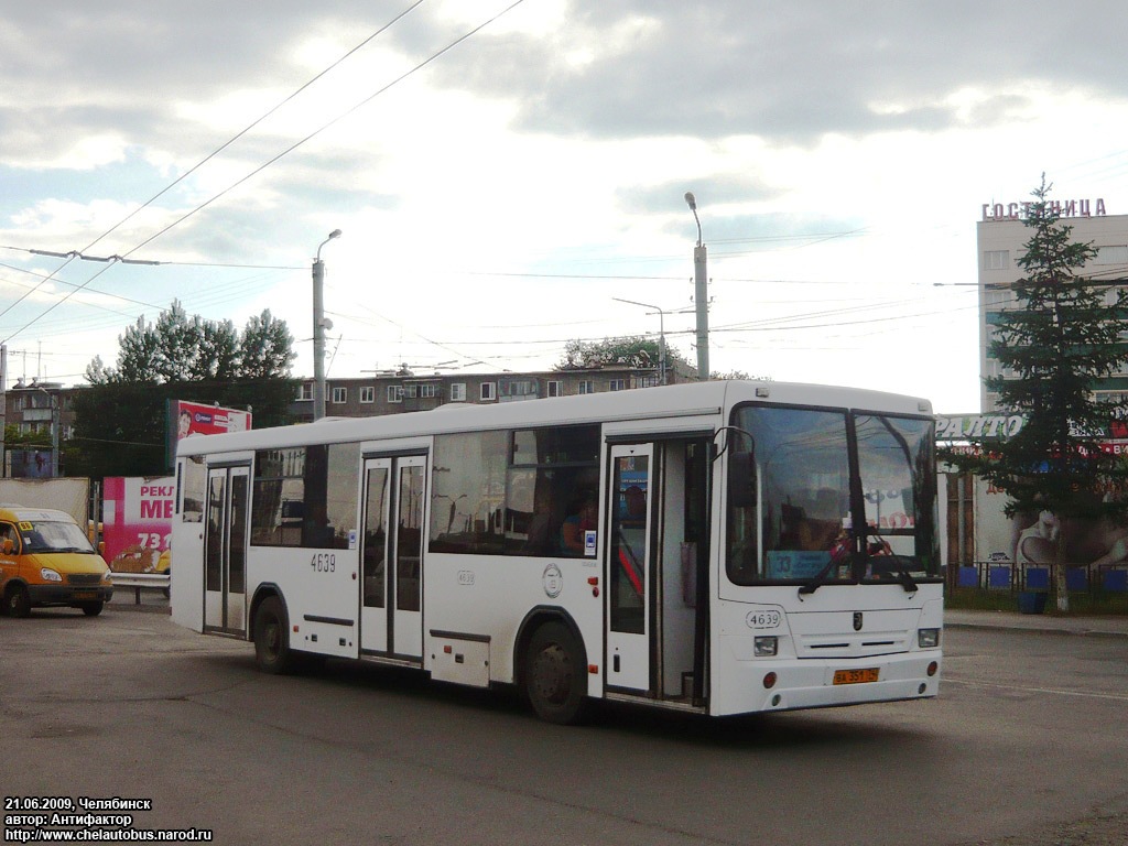 Chelyabinsk region, NefAZ-5299-20-22 № 4639