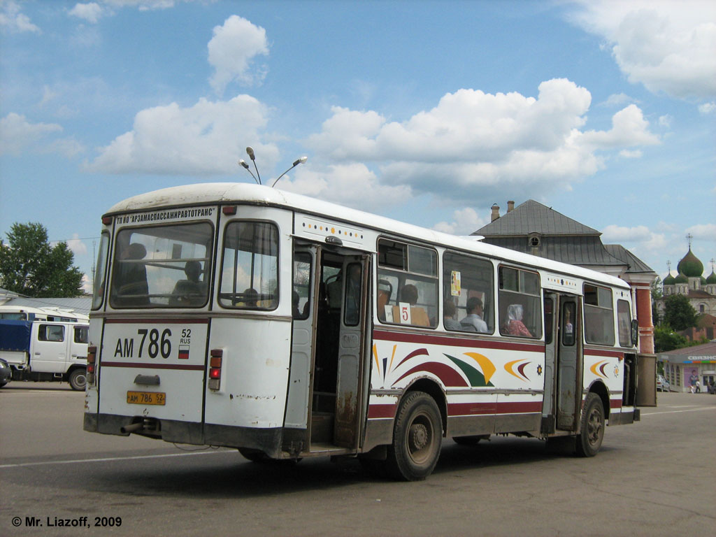 Нижегородская область, ЛиАЗ-677М (БАРЗ) № АМ 786 52