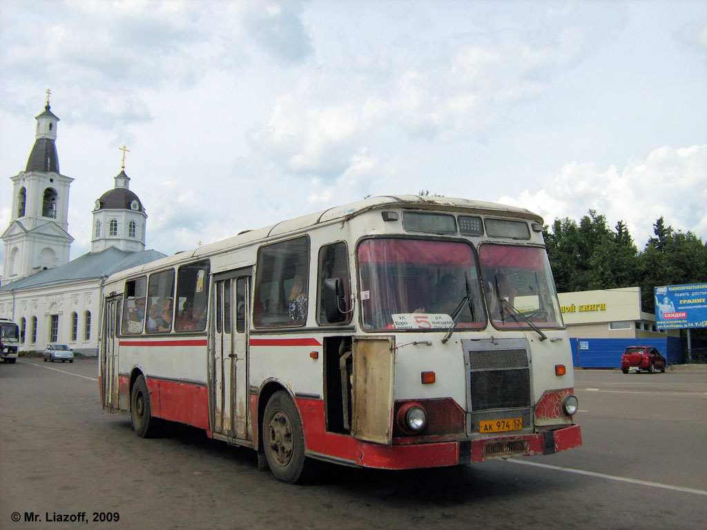 Нижегородская область, ЛиАЗ-677М № АК 974 52