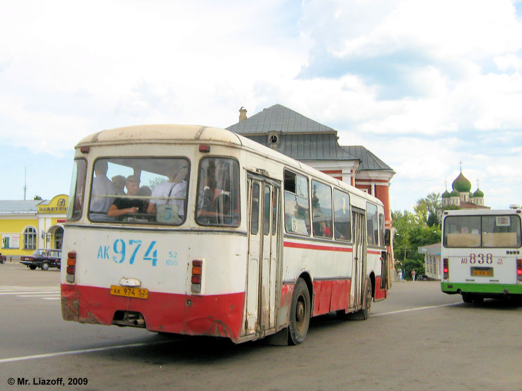 Нижегородская область, ЛиАЗ-677М № АК 974 52