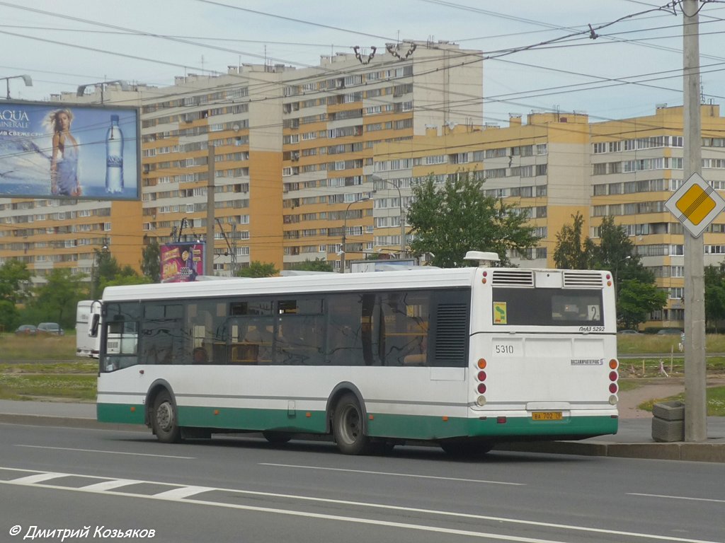 Санкт-Петербург, ЛиАЗ-5292.20 № 5310