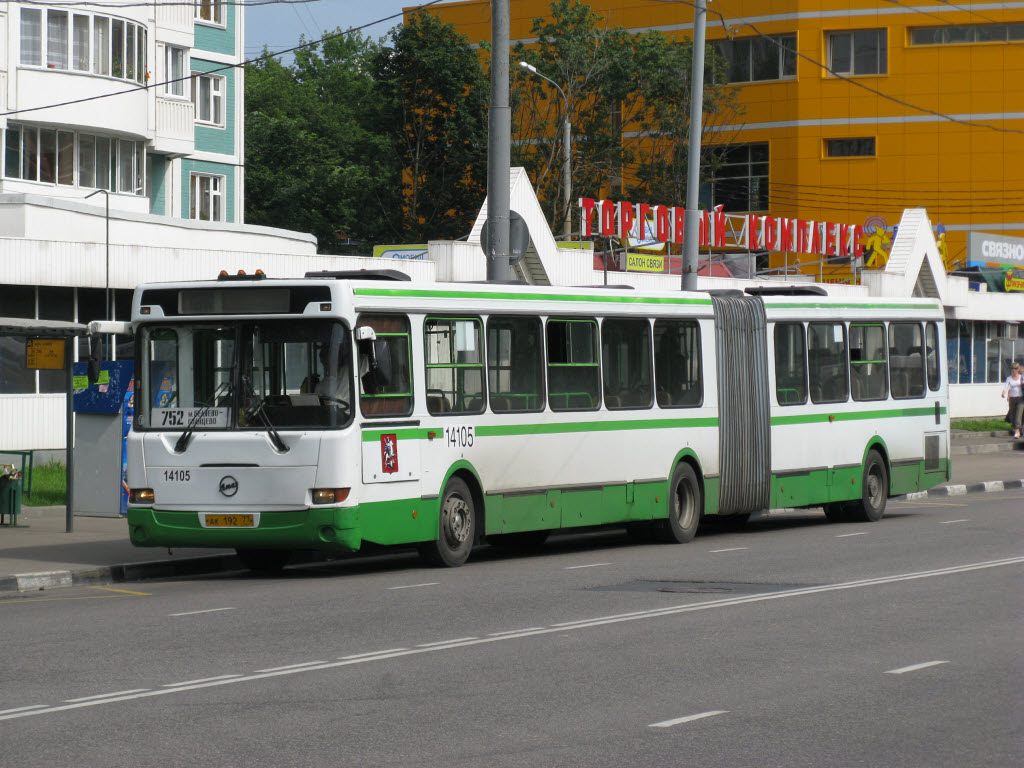 Москва, ЛиАЗ-6212.00 № 14105