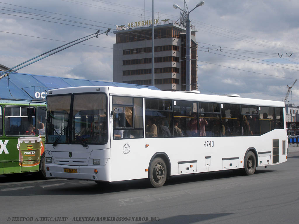 Chelyabinsk region, NefAZ-5299-20-22 č. 4740