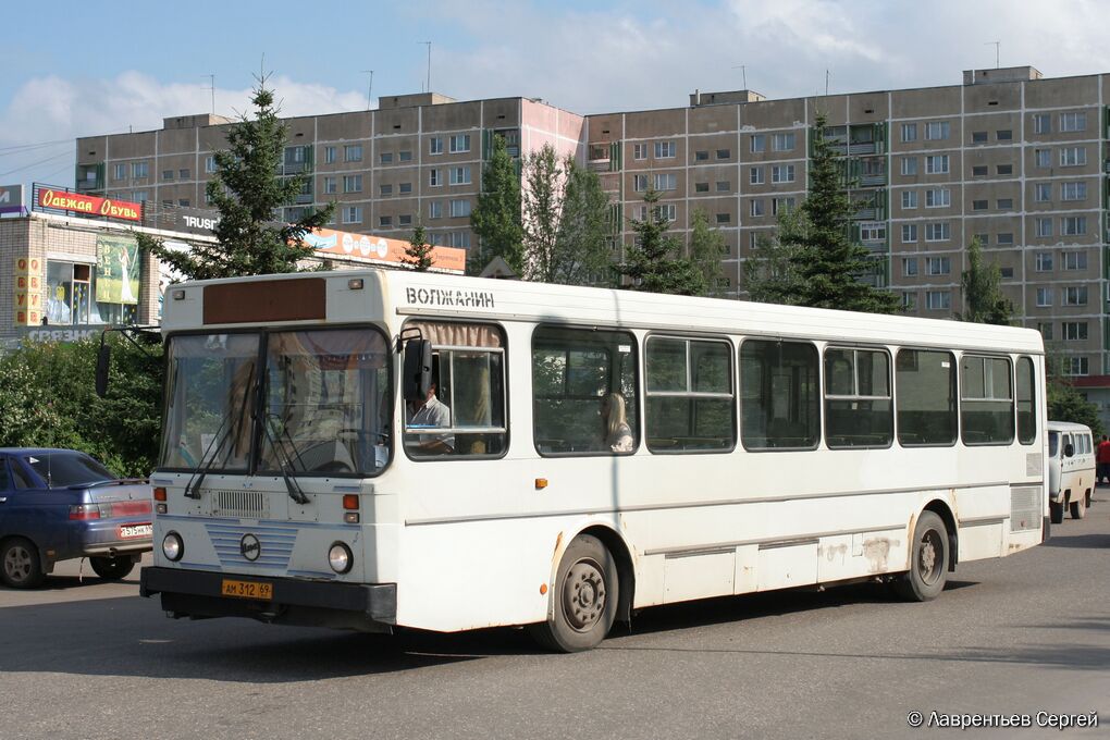 Тверская область, ЛиАЗ-52565 (Волжанин) № АМ 312 69