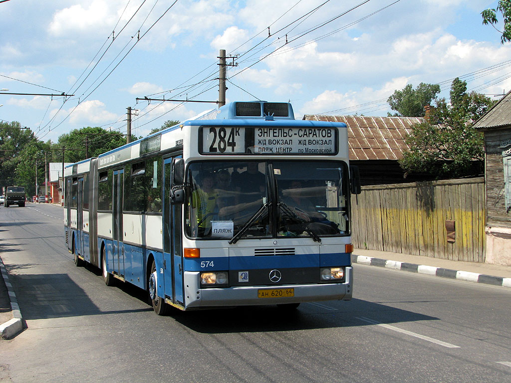 Саратовская область, Mercedes-Benz O405G № АН 620 64